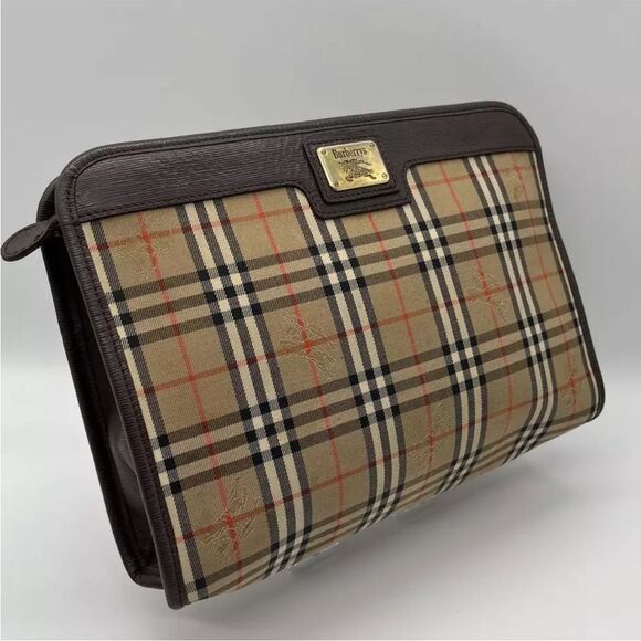 Handbags - BURBERRY ✨Burberrys Nova check clutch bag